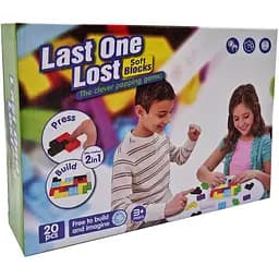 Конструктор детский с силиконовыми пузырями Bambi 326PI 20 деталей Зеленый