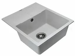 Кухонна мийка Platinum 5851 ARIA біла (SP000033265) - мініатюра 2