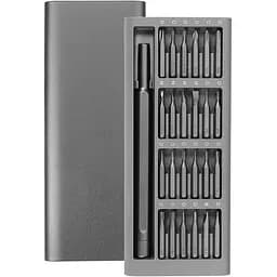 Набір прецизійних викруток Xiaomi MiJia Mi Precision Screwdriver Kit 24 в 1 сірий (MJJXLSD002QW)