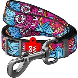 Повідець для собак Waudog Nylon нейлоновий, малюнок "Літо", регульований