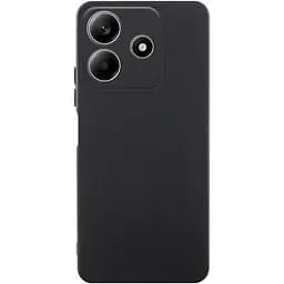 Чехол TPU Getman Liquid Silk Full Camera для Xiaomi Redmi Note 14 5G Черный / Black