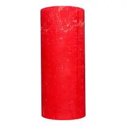 Свічка Pragnis Рустик, 8,5х20 см, червона (C8520-125)