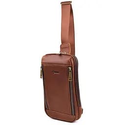 Чоловіча шкіряна сумка через плече TARWA 23х28х4 см sum0025347