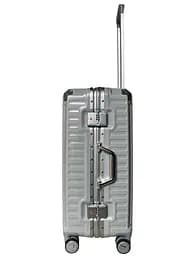 Валіза велика L Milano bag 013 полікарбонат Срібна - мініатюра 2
