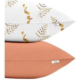 Набір наволочок Cosas Amber Foliage 50х70 см (SetPillow_FoliageTerrakot_Terrakot_50х70)