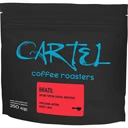 Кава смажена в зернах Cartel Brazilia (espresso) 0.250 кг.