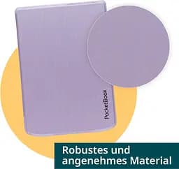 Чохол PocketBook 619_629_634 Shell-TR series, світлий пурпуровий teh0024684 - мініатюра 6