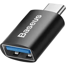 Переходник Baseus Ingenuity Series Mini OTG Adaptor USB-A 3.1 to Type-C ZJJQ000001