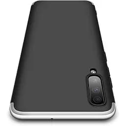Чохол-накладка GKK 3 in 1 Hard PC Case Samsung Galaxy A70 Silver/Black - мініатюра 2