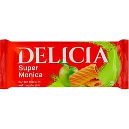 Печиво Delicia Супер-Моніка з яблучним повидлом 170 г (874070)