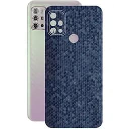 Захисна плівка StatusSKIN для Motorola Moto G10 Корпус Вініл Соти сині - мініатюра 1