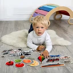 Набір магнітних пазлів Magdum "Baby puzzle" ML4031-62 EN - мініатюра 6