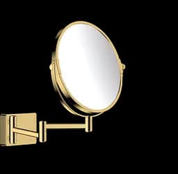 Дзеркало косметичне Hansgrohe AddStoris золотий 41791990, Золотий