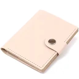 Классическое кожаное портмоне Shvigel 9х10х1 см acs0029707