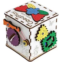 Бізікуб GoodPlay Малюк розвиваючий 12х12х12 см (K 001)