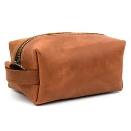 Кожаный несессер косметичка TARWA 17х9х8.5 см acs0032133