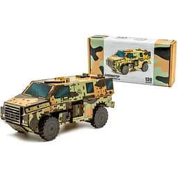 Деревянный 3D конструктор Бушмастер PuzzleOk 139-0209 139 деталей