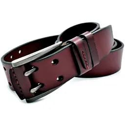 Ремінь шкіряний Le-Mon чоловічий 110-125х4 см acs0022320