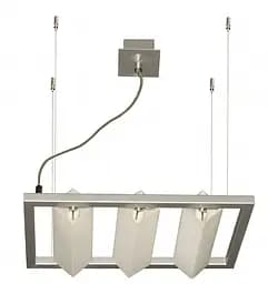 Люстра подвесная Brille в спальню E14 40W CH (BR-245S/3)