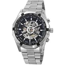 Наручний годинник чоловічий Winner Timi Сріблястий (120)