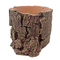 Декорація Hobby Forest Stump 14x12,5x10 см - декоративний пень, поїлка для тераріуму (40848) - мініатюра 5