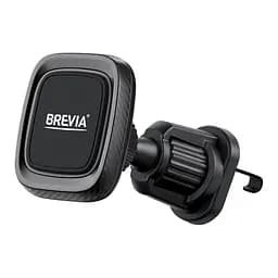 Тримач телефону автомобільний Brevia AirVent Pro MagHold на дефлектор, 4 магніти, чорний(48110)