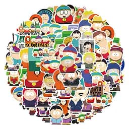 Стікерпак Південний Парк Набір наклейок GeekLand South Park 100 штук