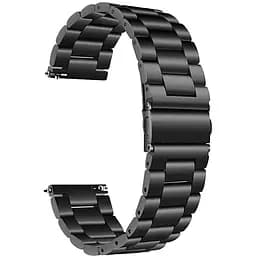 Металлический ремешок Primo для часов Garmin Vivoactive 4 Black