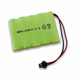 Аккумулятор AA 6V 2300 mAh с коннектором JST SM-2P для детских игрушек и спецтехники (18856)