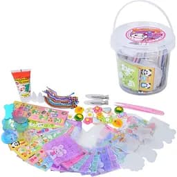 Набор для творчества Bambi Создай свой браслет основы для брелков, шпильки, наклейки TRSW-71  