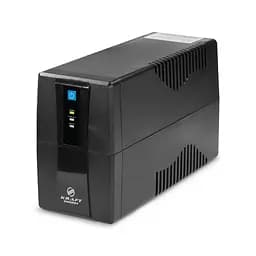 Джерело безперебійного живлення KRF-650VA/390W(LED) UPS Kraft (42-00081) - мініатюра 1