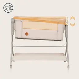 Ліжечко приставне Lionelo Leonie Plus Beige Sand (LO-LEONIE PLUS BEIGE SAND) - мініатюра 8
