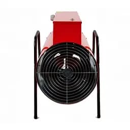 Електрична теплова гармата Vulkan 15 кВт, площа обігріву 150 кв.м., червоний, підлоговий, 380 В (15000 ТП)