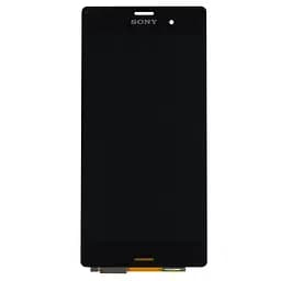 Дисплейний модуль екран для Sony Xperia Z3, чорний
