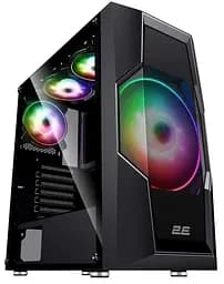 Корпус 2E Gaming Turbo Black (2E-G2057B) Без БП