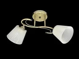 Люстра потолочная на 2 плафона 7051C/2 Бронза