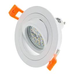Світильник врізний поворотний Brille HDL-DT 108/1 MR16 WH 36-246 - мініатюра 9