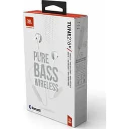 Гарнітура JBL Tune T215BT Bluetooth білі (JBLT215BTWHT) - мініатюра 7