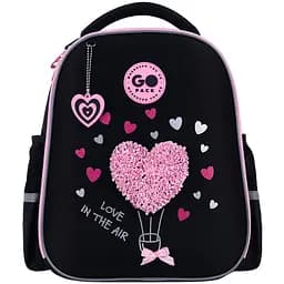 Рюкзак GoPack Education 165S Heart Чорно-рожевий (GO26-165S-2) - мініатюра 3