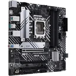 Материнська плата Asus Prime LGA1700, B660M-A D4-CSM, B660, 4xDDR4, Int.Video(CPU), 4xSATA3, 2xM.2, 1xPCI-E 16x 4.0, 2xPCI-E 16x 3.0, ALC 5xUSB3.2/6xUSB2.0, HDMI/DP, CrossFire, MicroATX - мініатюра 3