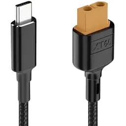 Кабель ToolKitRC CS100 1m Type-C / XT60 перехідник для зарядного пристрою акумуляторів дронів квадрокоптерів
