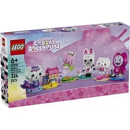 Конструктор LEGO Gabby's Dollhouse Друзі-коти Ґаббі з кубиків 324 деталі (11215)