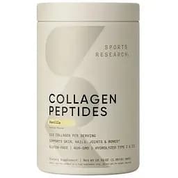 Колагенові пептиди Sport Research Collagen Peptides, 480 грам - Ваніль