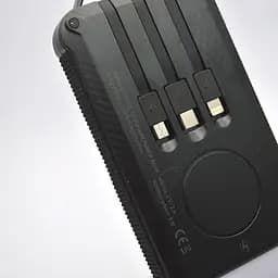 Зовнішній акумулятор Veron SP3010 Solar Black - мініатюра 4