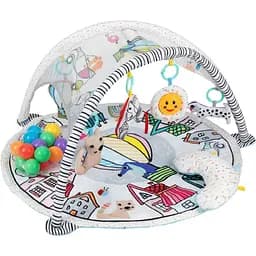 Дитячий розвиваючий килимок Qkids City, сірий (MAED00004)