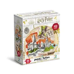 Пазл 200503 DoDo Hard-M "Harry Potter. Школа Гоґвортс та поле для Квідичу" 450 елементів, в коробці (4823115908667)