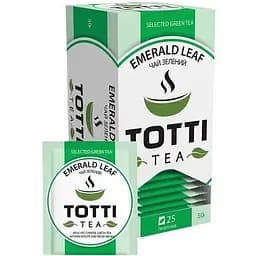 Чай зелений Totti Tea Смарагдовий лист в пакетиках 25 шт