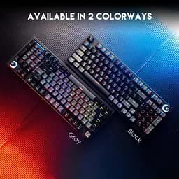 Клавіатура Fantech Atom96 MK890 Blue Switch Gray [115624] - мініатюра 5