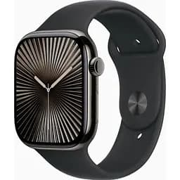 Смарт-часы Apple Watch Series 10 GPS + Cellular 46mm Slate Titanium Case w. Black Sport Band - M/L MWYE3