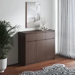Комод Vays в спальню, современный, без ручек R-33 Венге Темный